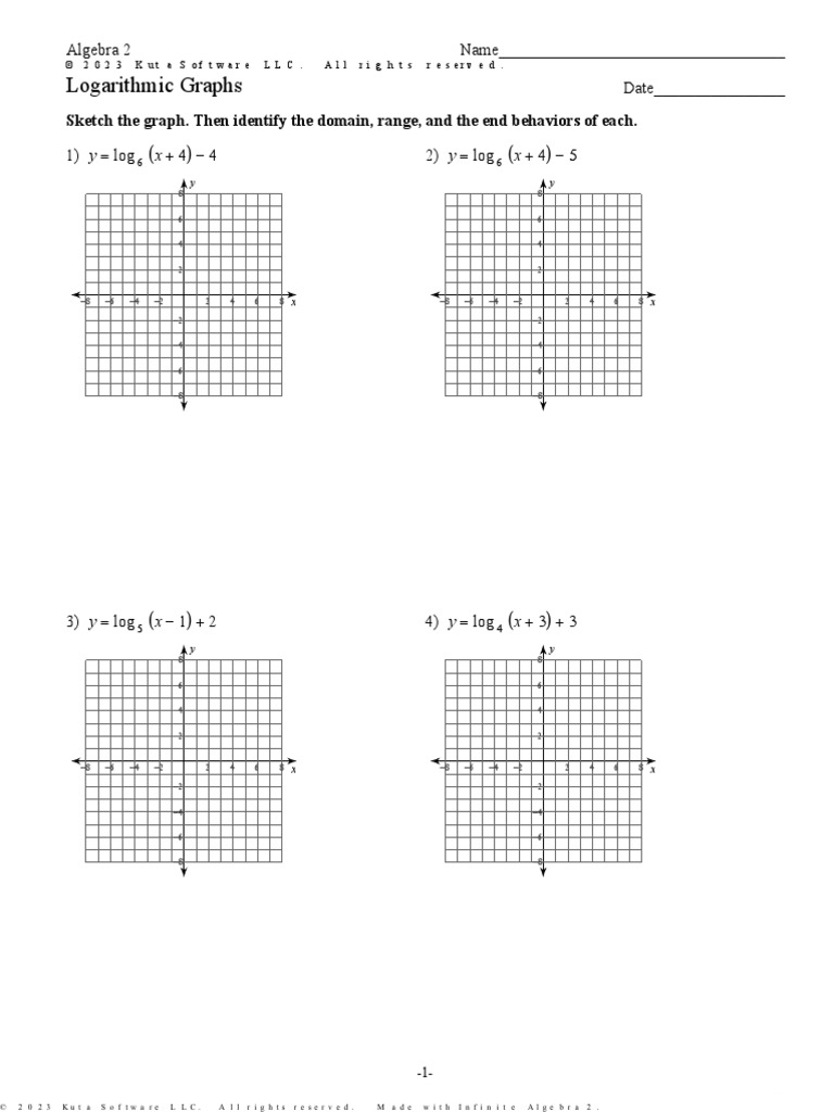 Logarithmic Graphs | PDF