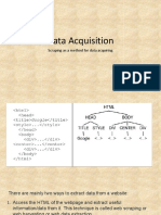 Data Acquisition Methods