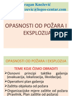 10.10 PEZENTACIJE OPASNOSTI OD POŽARA I EKSPLOZIJA Nova