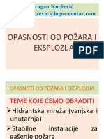 9.10 PEZENTACIJE OPASNOSTI OD POŽARA I EKSPLOZIJA Nova