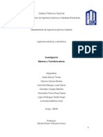 Investigación Motores y Transformadores