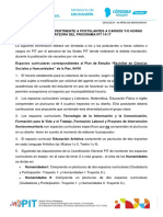 Información Pertinente A Aspirantes A Cargos y Horas Cátedra - PIT