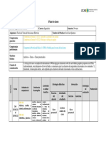 Plan de Clase TEORIA DE TOMA DE DECISIONES