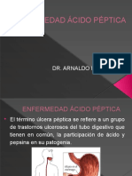 Enfermedad Ácido Péptica: Dr. Arnaldo Munguía