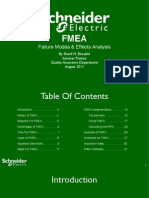 FMEA Failure Modes & Effects Analysis