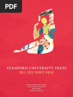 Stanford University Press Rights Guide Fall 2023