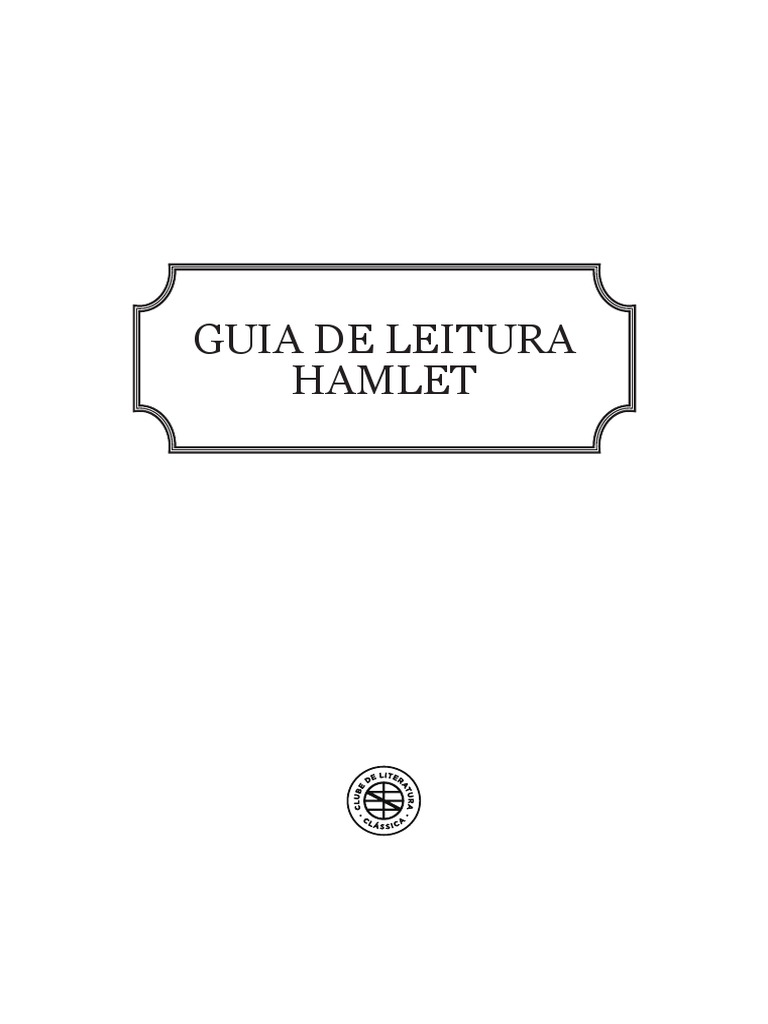 Guia hamlet pdf aldeia william shakespeare