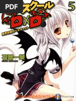 High School DXD Volume 5 - Hellcat of The Underworld Training Camp ...