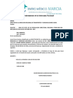 Año Del Fortalecimiento de La Soberanía Nacional: Xavier Negocios & Servicios Multiples E.I.R.L Centro Medico Marcia