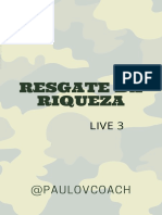 Resgate Da Riqueza Resumo Live 3