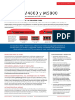 Datasheet M4800-M5800 ESLA