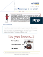 Inventions and Technology in Our Lives!: The Challenge