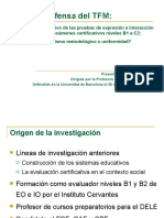 Analisis Comparativo de Las Pruebas de E-1