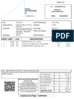 De: Isidro Pulcha Hernani: Item Cant. U.M. Descripcion P. Unit. Total