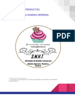 Catálogo de Productos Distribuidora Sandra Herrera