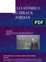 Modelo Atómico de Dirack Jordán