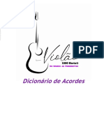 Dicionário de Acordes para Violão