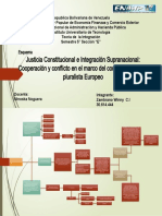 Justicia Constitucional e Integración Supranacional: Cooperación y Conflicto en El Marco Del Constitucionalismo Pluralista Europeo