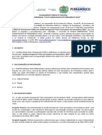 Edital Auxílio Emergencial Ciclo Carnavalesco de PE 2022