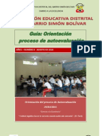 Guia para Orientar La Autoevaluación en El Inebasibol