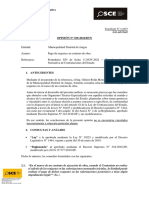 Opinión 109-2022 - MUN - DIST.JANGAS - PAGO DE REAJUSTES PDF