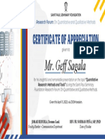 SPSFResearchForum Certificate01