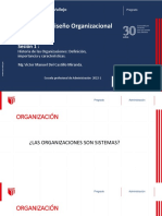 Diseño Organizacional Sesión 1