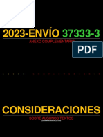 2023-ENVÍO: Anexo Complementario