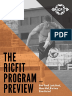 RicFit Phase 1 Program Preview