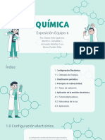 Química: Exposición Equipo 6