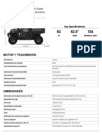 Especificaciones - 2023 Polaris RANGER XP 1000 Premium Super Graphite Con Acentos de Cal Levantada