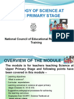 Pedagogy of Science at Upper Primary Stage: National Council of Educational Research and Training