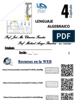 Lenguaje Algebraico: Prof. José Ma. Chaverri Fuentes Prof. Michael Araya Ramírez