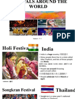 Festivals Around The World