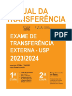 Guia da Transferência Externa USP 2023/2024