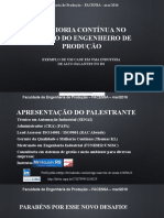 Melhoria Contínua No Escopo Do Engenheiro de Produção