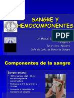 Sangre y Hemoderivados