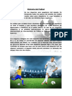 Historia Del Futbol