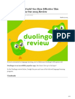 Does Duolingo Work Review