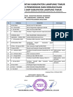 Pemerintah Kabupaten Lampung Timur Dinas Pendidikan Dan Kebudayaan