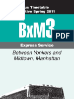 Between Yonkers and Midtown, Manhattan: Express Service