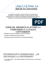 Una Conversion Necesaria