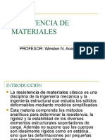 Resistencia de Materiales: PROFESOR: Winston N. Aceijas Pajares