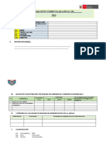 Programación Curricular Anual de - 2023: I. Datos Informativos