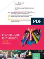 Plantillas de Powerpoint Gratis Sobre Arte