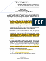 Siaran Pers Pendaftaran Tidak Sama Dengan Pendataan: N0.07 /SP/DP/11/2023