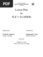 Lesson Plan COT