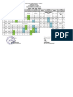 Jadwal Pelajaran Kelas 4