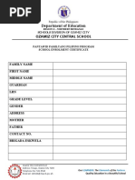 REQUEST LETTER For BFP (Color Me Run) | PDF