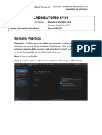 Actividad - GUÍA DE LABORATORIO SESIÓN 01